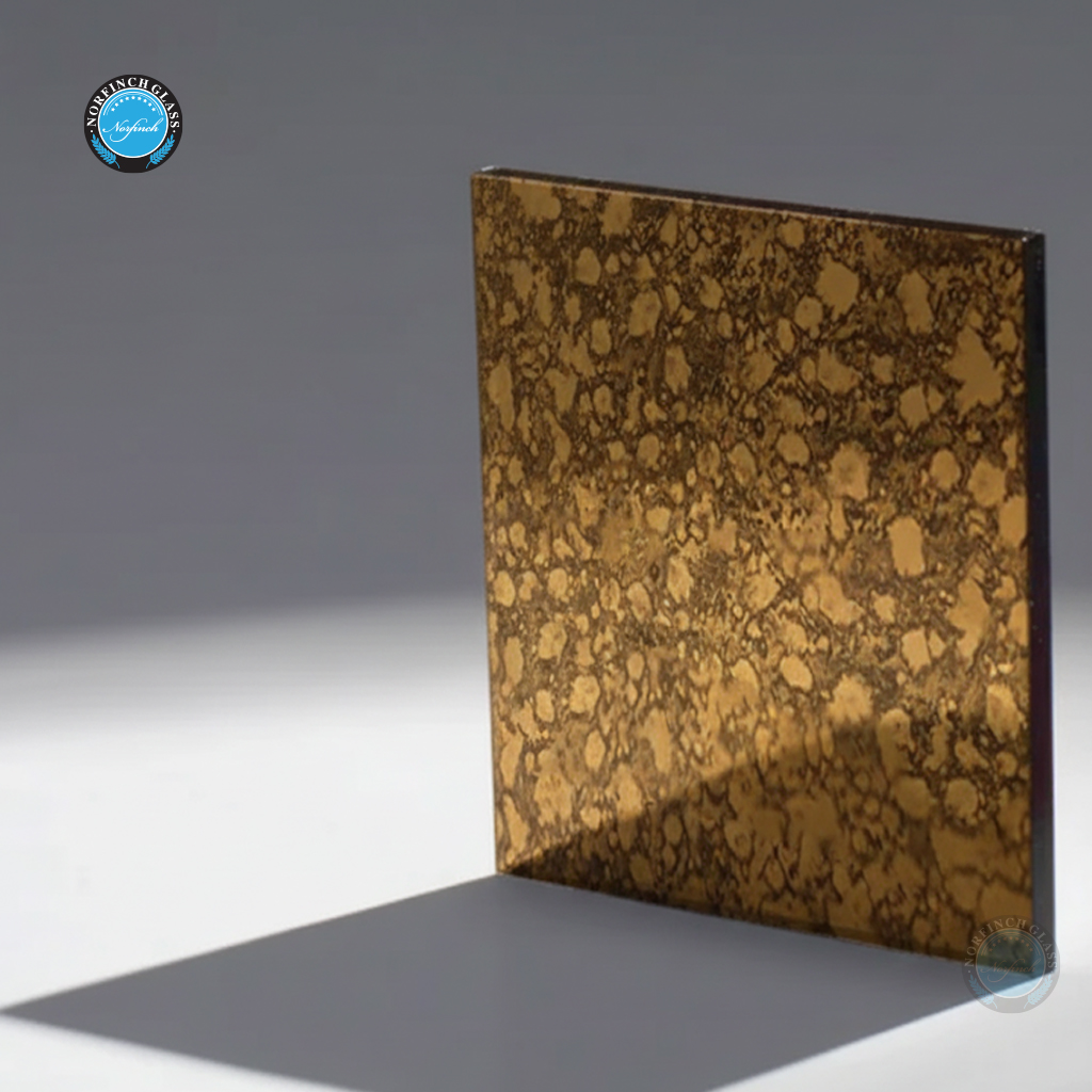 Antique Bronze Mirror