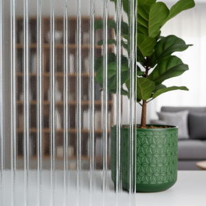 CLEAR FLUTES (1/2″ REEDED)